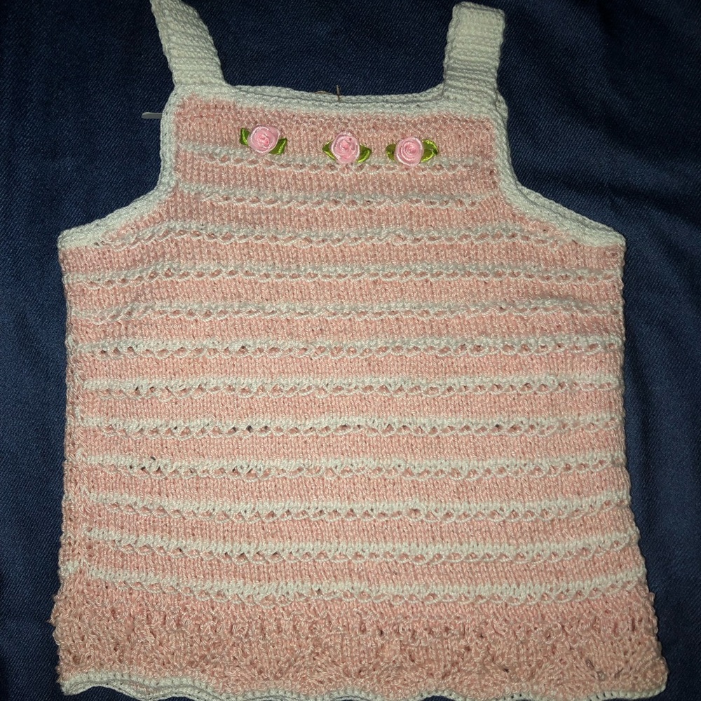 Knitted Tank Tops by Alexandra’s Creations
